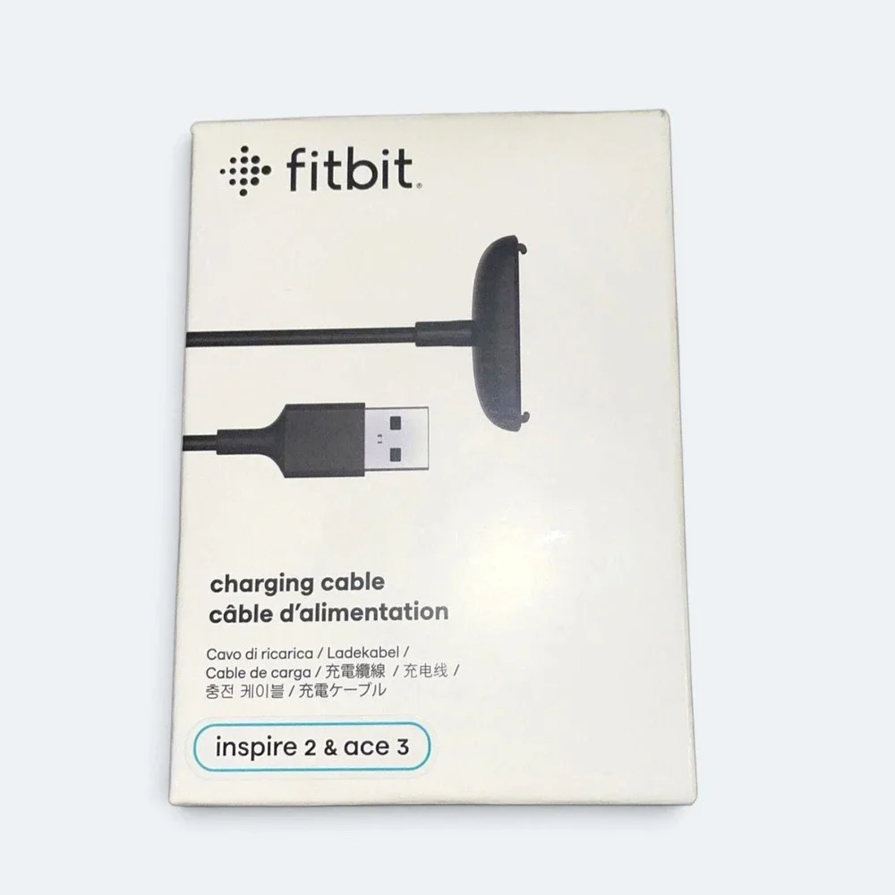 Fitbit Charging Cable for Inspire 2 and Ace 3 Fitness Trackers USB Black New